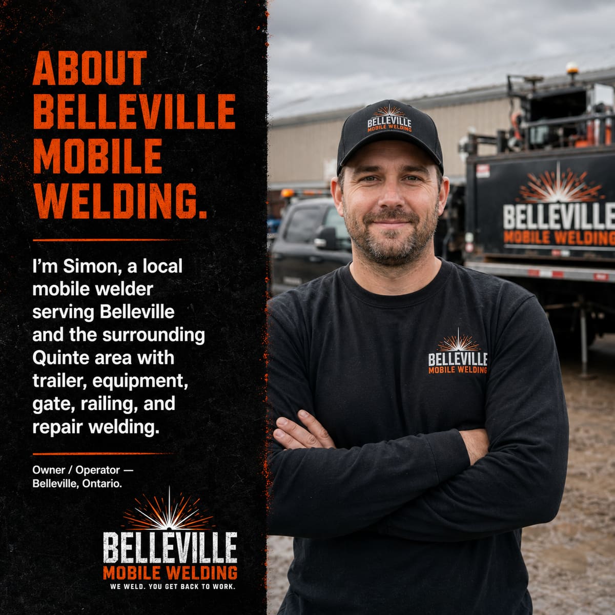 Belleville Mobile Welding owner-operator brand photo