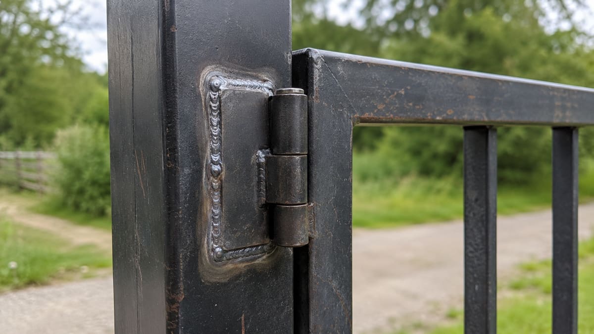 Farm gate access photo for mobile welding repair in the Belleville and Quinte area